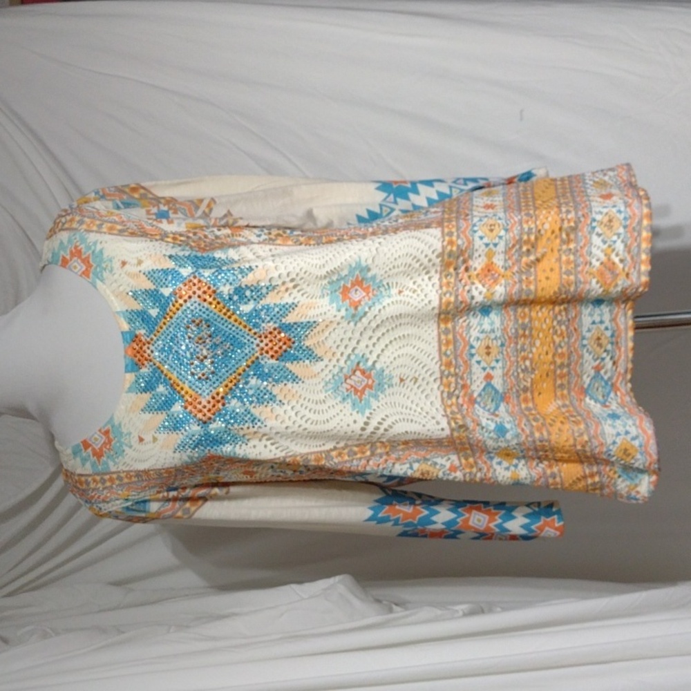 Lovely Reba top, sz lg